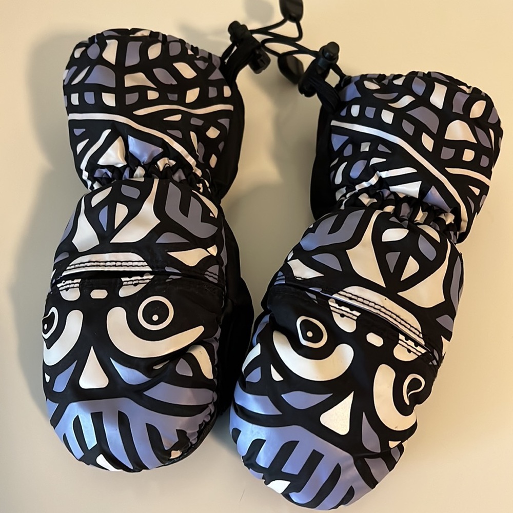DAKINE kids snow mittens